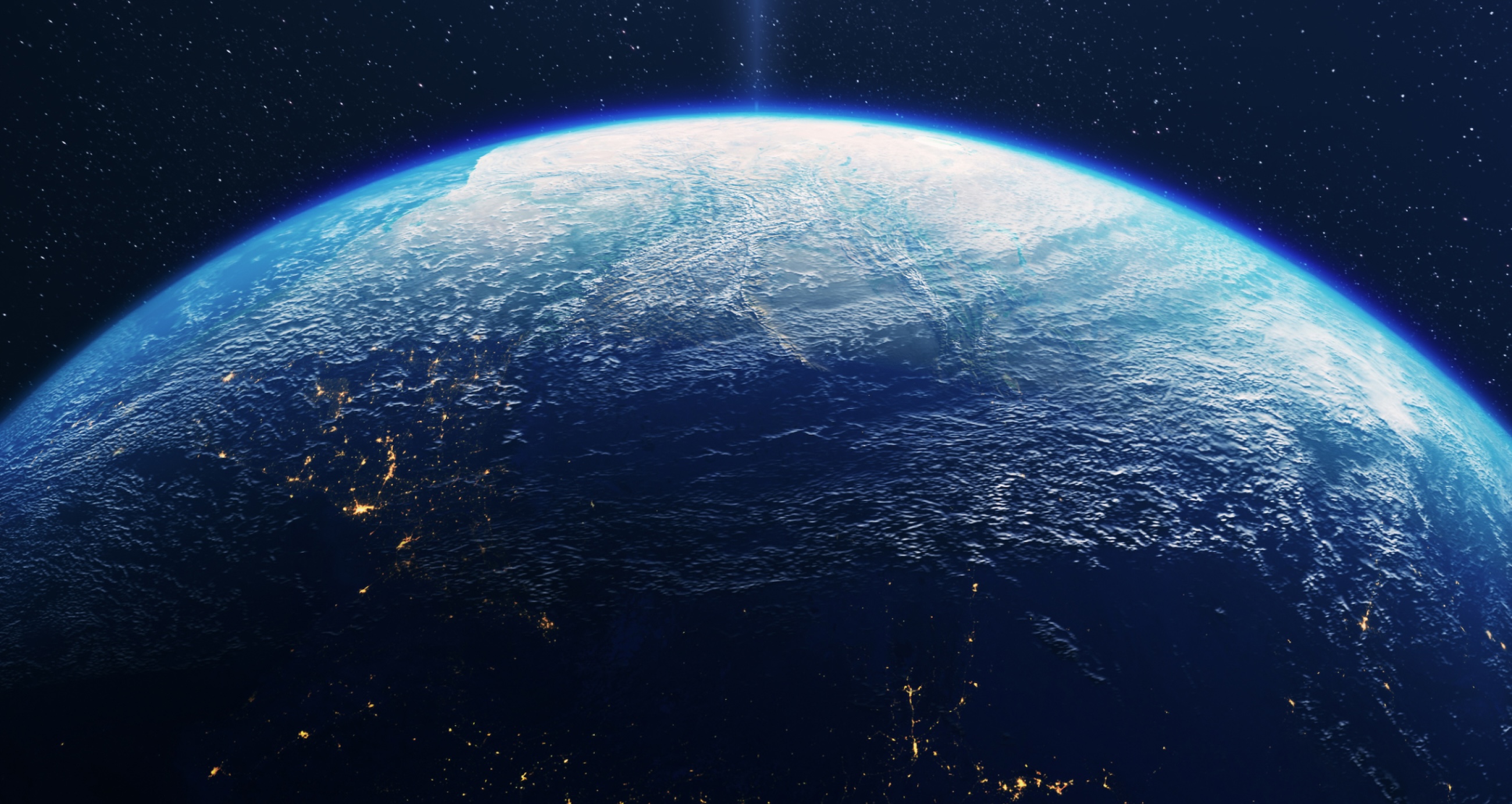 Earth observed from space