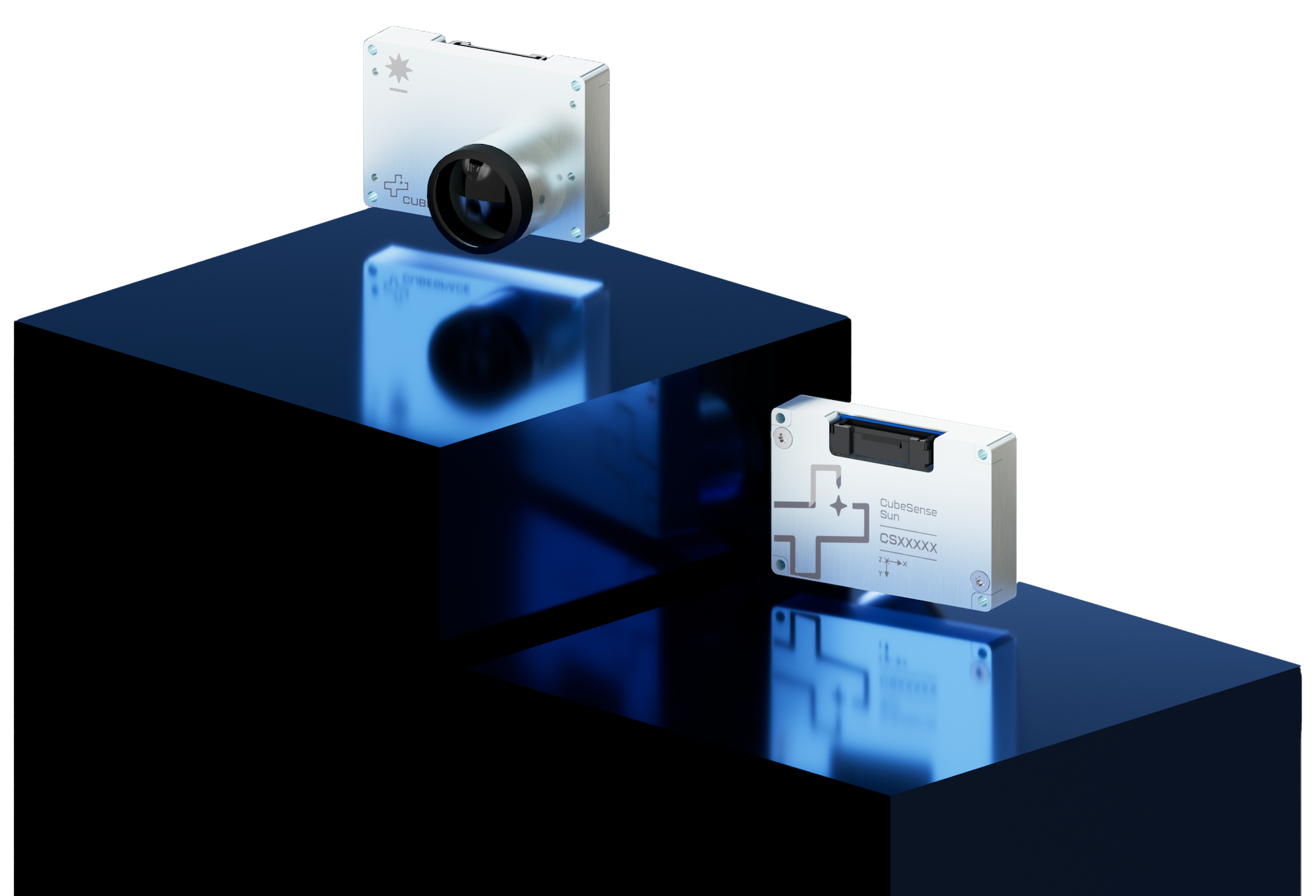 Plint with render of Fine Sun Sensor