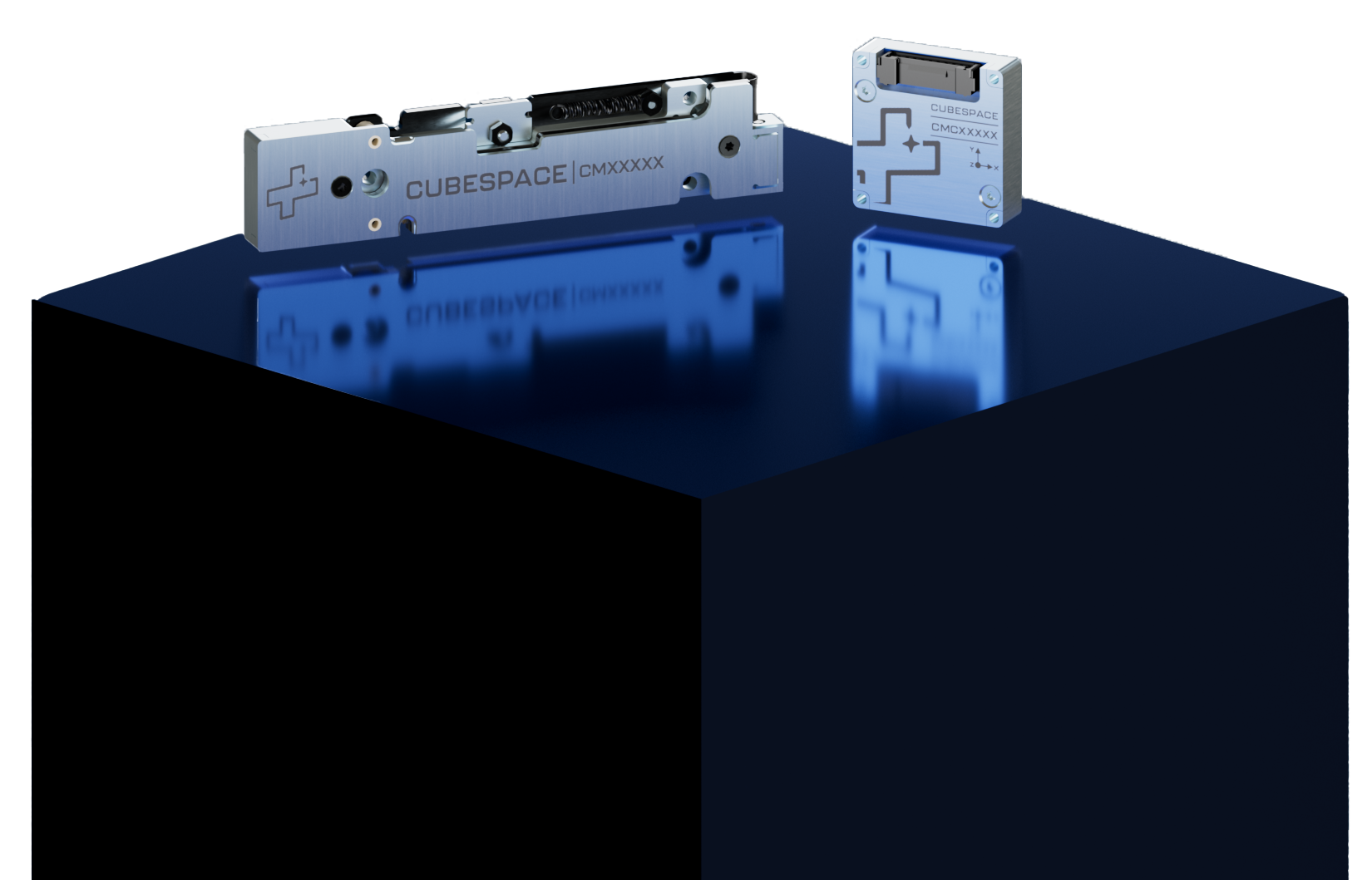 Plint with render of Magnetometers